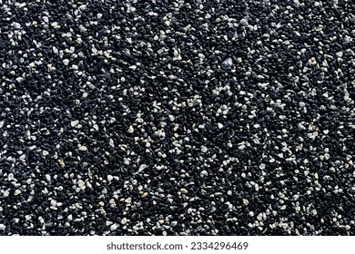 Decorative bitumen shingles texture background. Asphalt shingle. Roof covering materials
