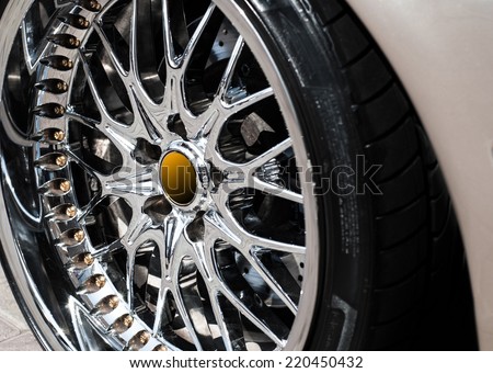 decorative car wheel