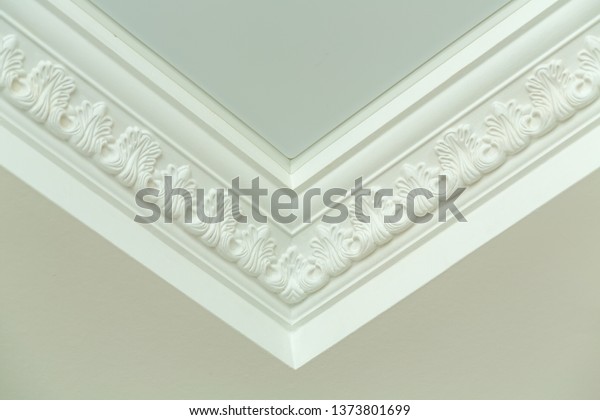 Decorative Ceiling Molding Detail Corner Stock Photo Edit Now