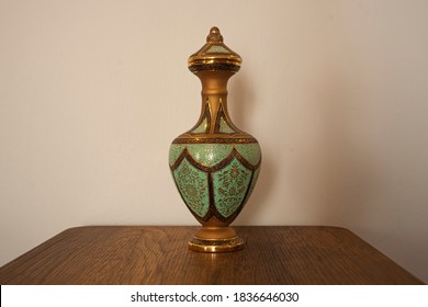 Decorative ceramic vase,Beautiful colorful flower vase,Traditional vase of Turkey, Handcrafted ceramic vase