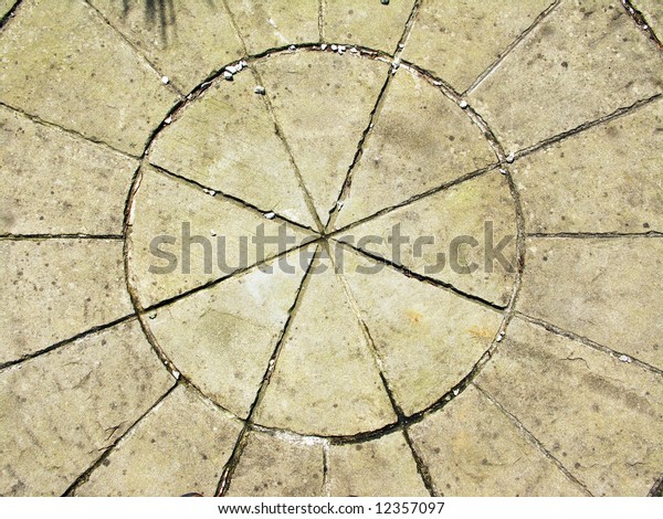 Decorative Circular Paving Stock Photo Edit Now 12357097