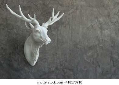 Decorative Deer Head On The Wall