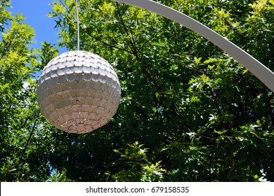 Decorative Element In Dallas Klyde Warren Park