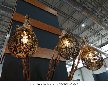 Decorative And Fashionable Bamboo Lampshade