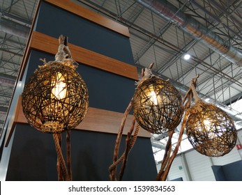 Decorative And Fashionable Bamboo Lampshade