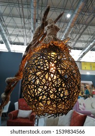 Decorative And Fashionable Bamboo Lampshade