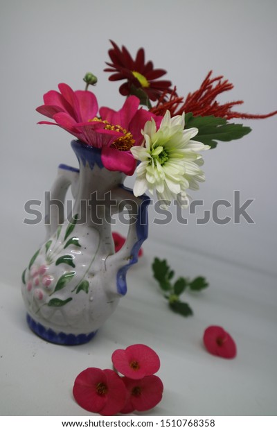 Decorative Flower Arrangement Pots Stock Photo Edit Now 1510768358