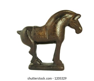 Decorative horse carving / statue