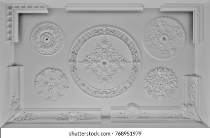 Ceiling Mouldings Images Stock Photos Vectors Shutterstock