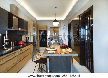 decorative kitchen general view image