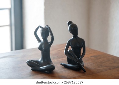 Decorative objects on display in Tel Aviv