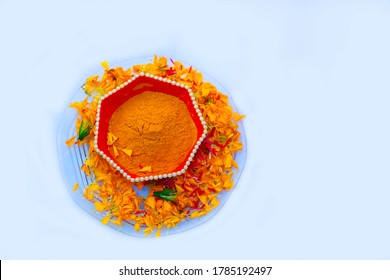 Decorative Peace Of Haldi Day