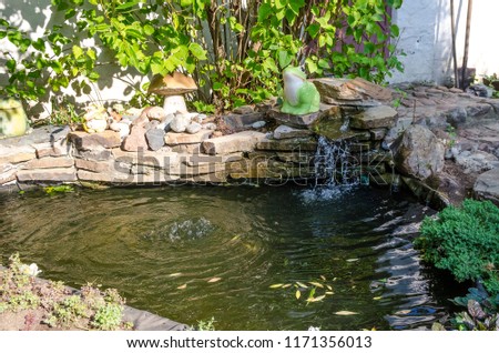 Similar – Foto Bild Wasserskulptur