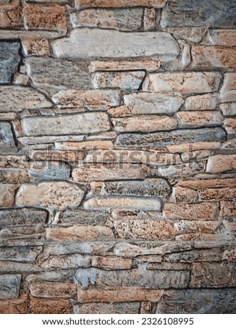 decorative stone motif for wallpaper and background 