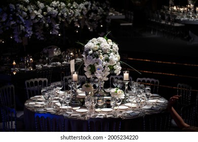 Decorative Venue Design, Luxury Dining Event Decor