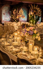 Decorative Venue Design, Luxury Dining Event Decor