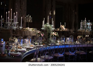 Decorative Venue Design, Luxury Dining Event Decor