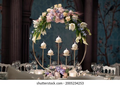 Decorative Venue Design, Luxury Dining Event Decor