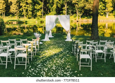 Wedding Folding Chair Images Stock Photos Vectors Shutterstock