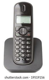 Dect Cordless Phone Isolated On Withe Background