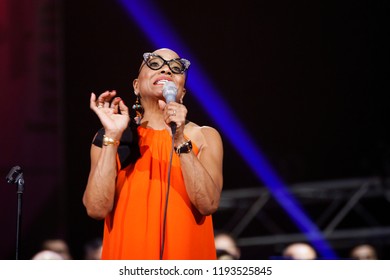 Dee Dee Bridgewater, Concert At The Sports And Concert Complex Named After Karen Demirchyan․ Yerevan, Armenia. October ‎14. ‎2016