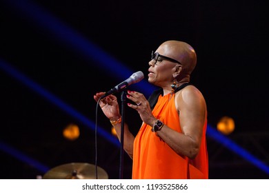 Dee Dee Bridgewater, Concert At The Sports And Concert Complex Named After Karen Demirchyan․ Yerevan, Armenia. October ‎14. ‎2016. 