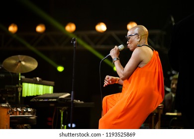 Dee Dee Bridgewater, Concert At The Sports And Concert Complex Named After Karen Demirchyan․ Yerevan, Armenia. October ‎14. ‎2016. 