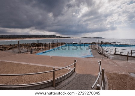 Dee Why Beach tidal rockpool, Sydney, New South Wales, Australia