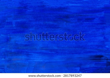 Deep Blue Painted Abstract Texture Background for Design