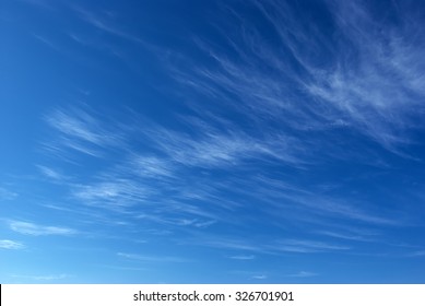 Deep Blue Sky. Blue Sky Texture.