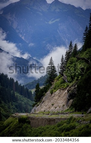 Image, Stock Photo Lago di Luzzone, upper Blenio valley, Ticino