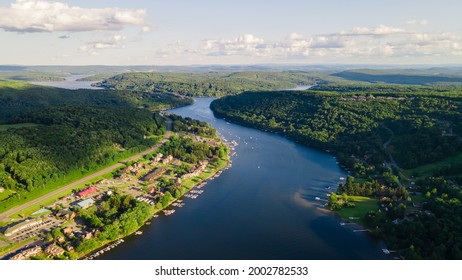 Deep Creek Maryland Lake Aerial