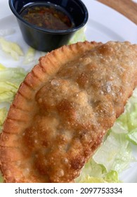 Deep Fried Cuban Beef Empanada