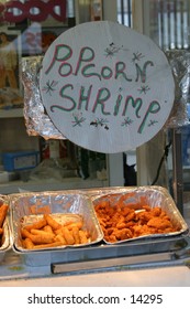 deep fried food at vendor