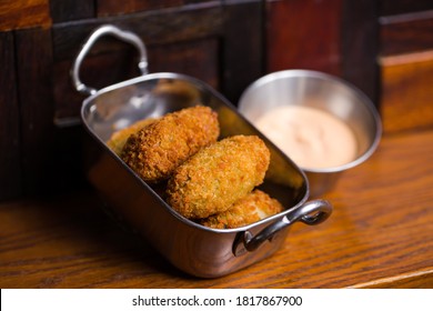 A Deep Fried Jalapeño Poppers.