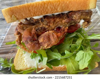 Deep Fried Soft Crab Sandwich