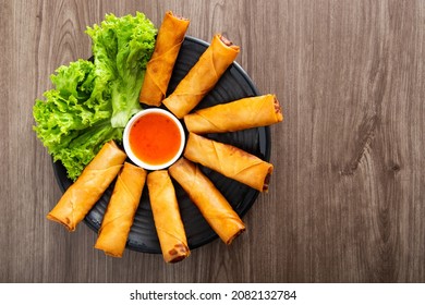 Deep Fried Spring Rolls , Popiah