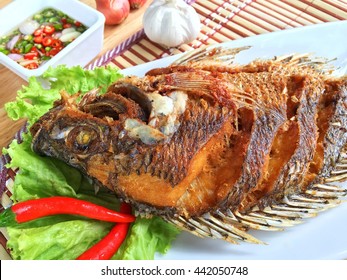 Deep Fried Tilapia Fish