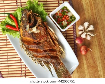 Deep Fried Tilapia Fish