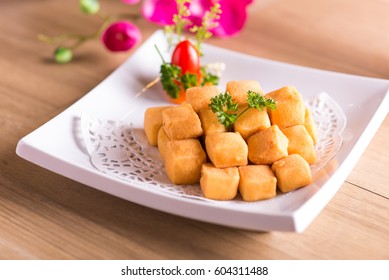Deep fried tofu