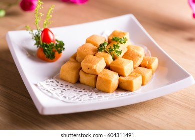 Deep fried tofu