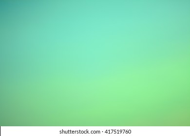 pastel tone green sky