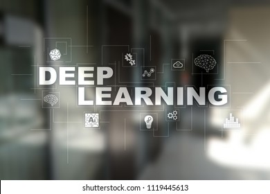 Deep Machine Learning, Artificial Intelligence In Smart Factory Or Technology Solution.