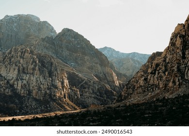 Deep up in the mountains 