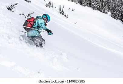 Deep Powder Skiing In The Colorado Backcountry