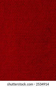 Deep Red Background Of Woven Fabric