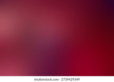 Deep red blur with soft gradient, evocative moody backdrop for modern design, rich burgundy tones fading into maroon