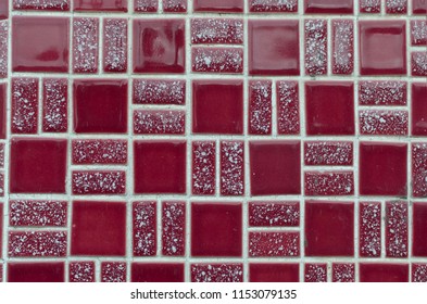 deep red tile background