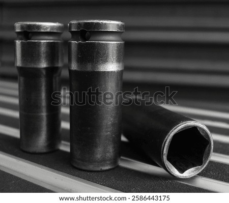 Similar – Image, Stock Photo Wheel bolts
