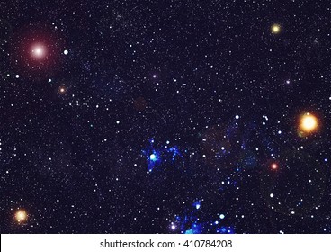 Deep Space. High Definition Star Field Background 